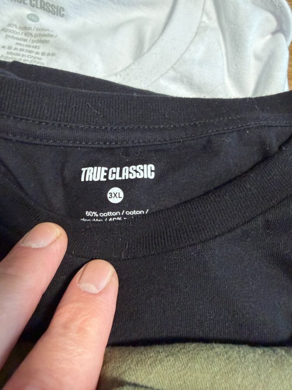 True Classic - Classic Crew 5 pack - 3XL - Picture 3 of 6